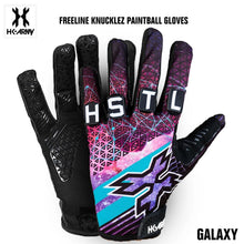 HK Army Freeline Knucklez Paintball Gloves - Galaxy