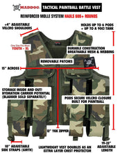 Maddog Tactical Paintball Battle Vest