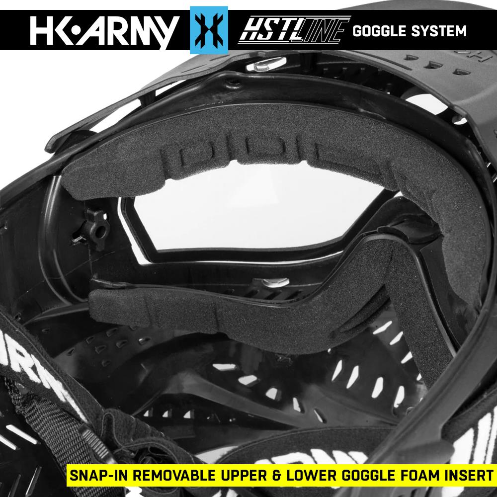 CLEARANCE HK Army HSTL Goggle Thermal Dual Paned Paintball Mask - Black | USED
