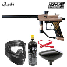 Maddog Azodin Kaos 3 Bronze Paintball Gun Marker Starter Package