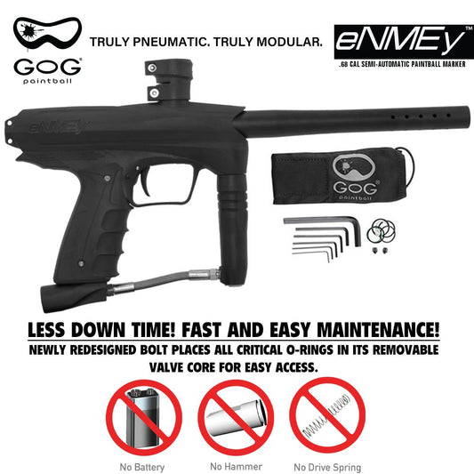 Maddog GoG eNMEy Paintball Gun Marker Protective HPA Starter Package
