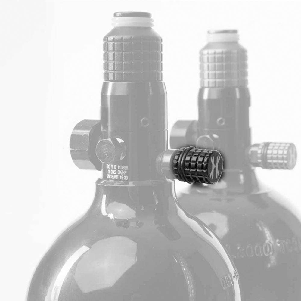 HK Army Paintball Tank Fill Nipple Protector Cover Black