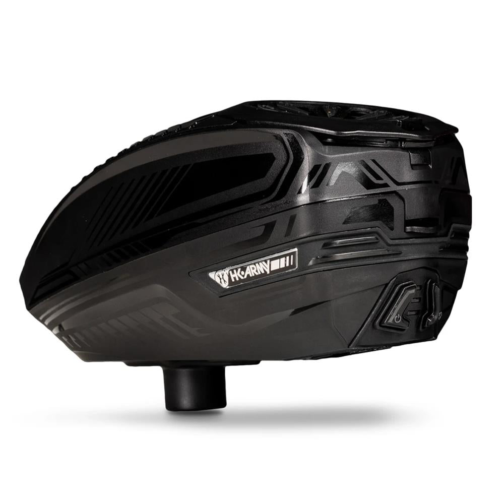 HK Army TFX 3.0 Electronic Paintball Loader - 22+ BPS - Black/Black