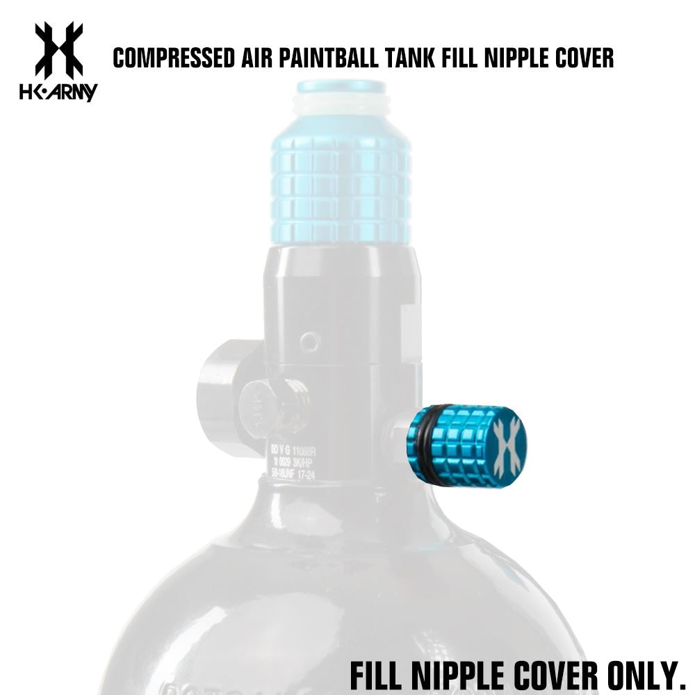 HK Army Compressed Air Paintball Tank Fill Nipple Cover