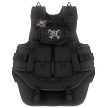 Maddog Tactical Vest with Pods & Standard Remote Coil Paintball Package
