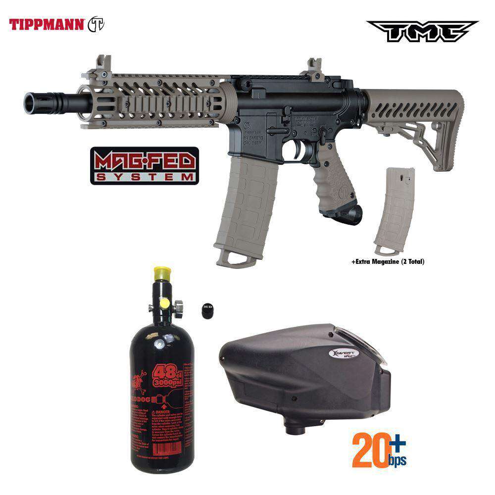 Tippmann TMC MAGFED HPA Paintball Gun Package A