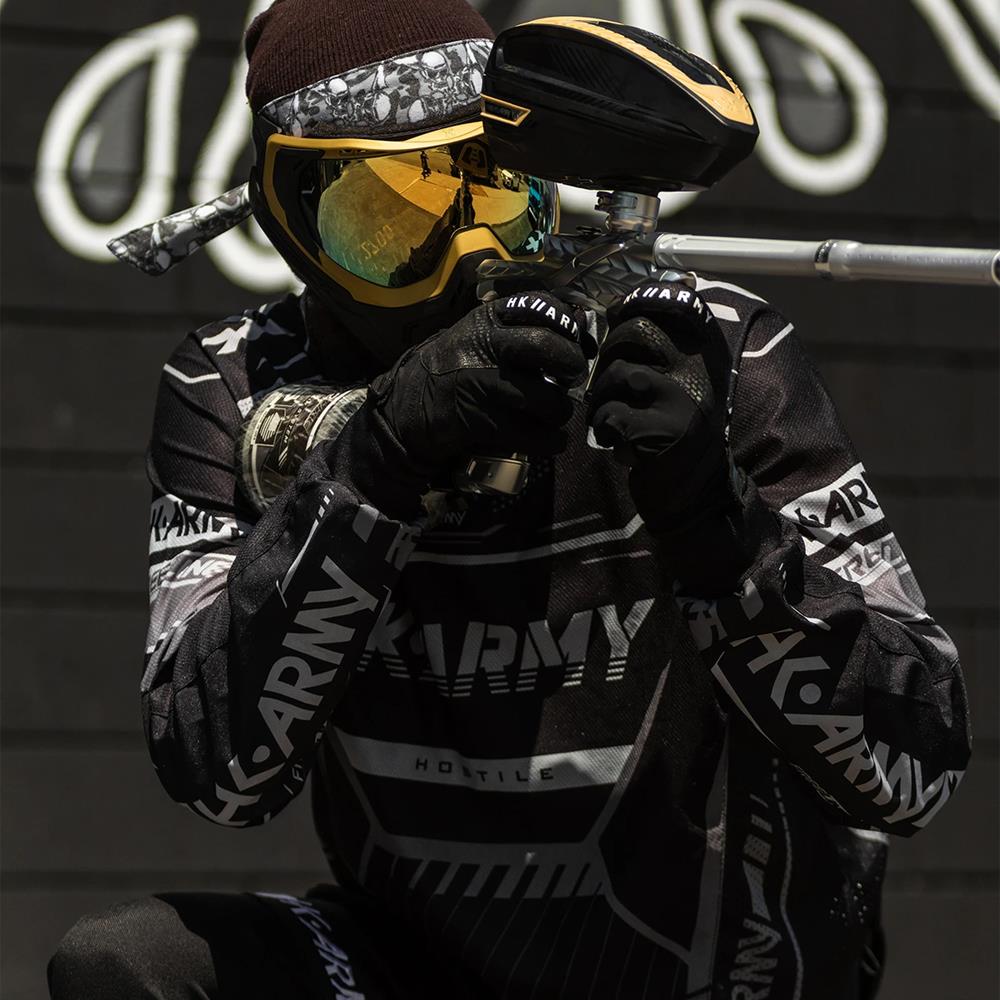 CLEARANCE HK Army TFX 3.0 Electronic Paintball Loader - 22+ BPS - Black/Gold