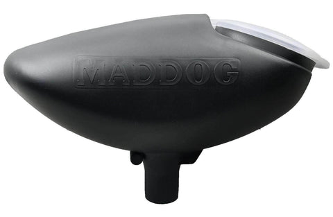 CLEARANCE - Maddog 200 Round Paintball Hopper Loader - Black - OPEN BOX
