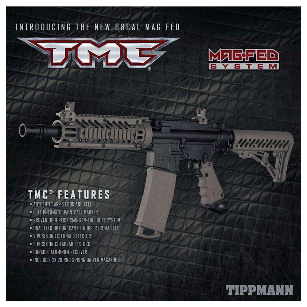 Tippmann TMC Long Range Paintball Gun Package Kit