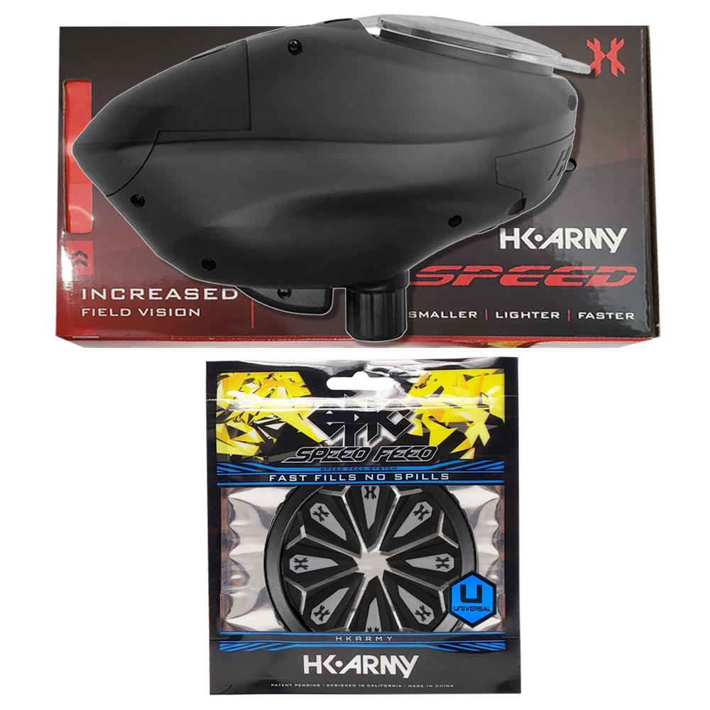 HK Army Speed Electronic Paintball Loader with Epic Speed Feed - 25+ BPS