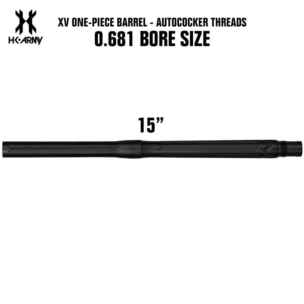 HK Army XV One-Piece Paintball Barrel - Autococker - PaintballDeals.com