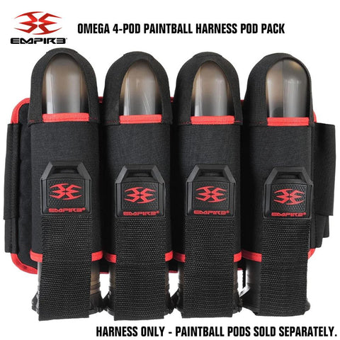 Empire Omega 4-Pod Paintball Harness Pod Pack