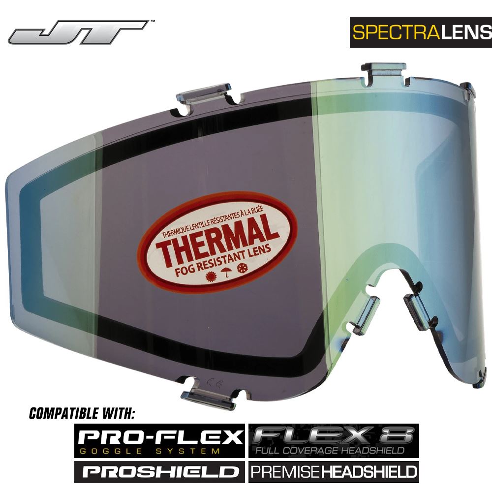 JT Spectra Paintball Mask Dual-Pane Thermal Replacement Lens