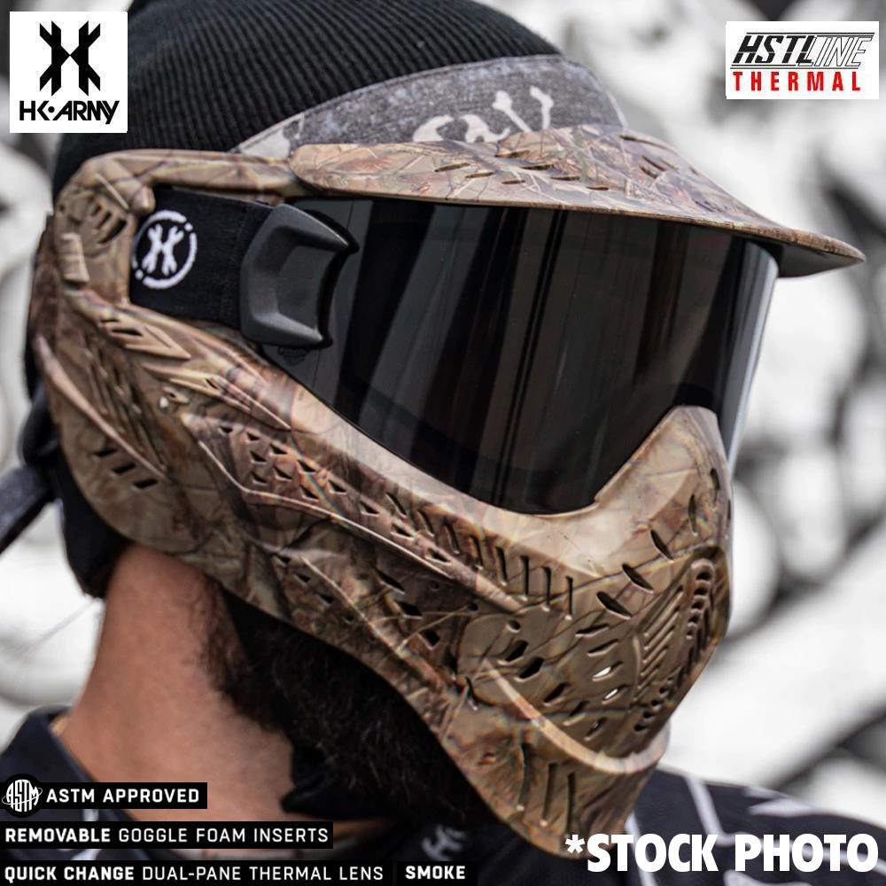 CLEARANCE - HK Army HSTL Goggle Thermal Dual Paned Paintball Mask - Tree Camo