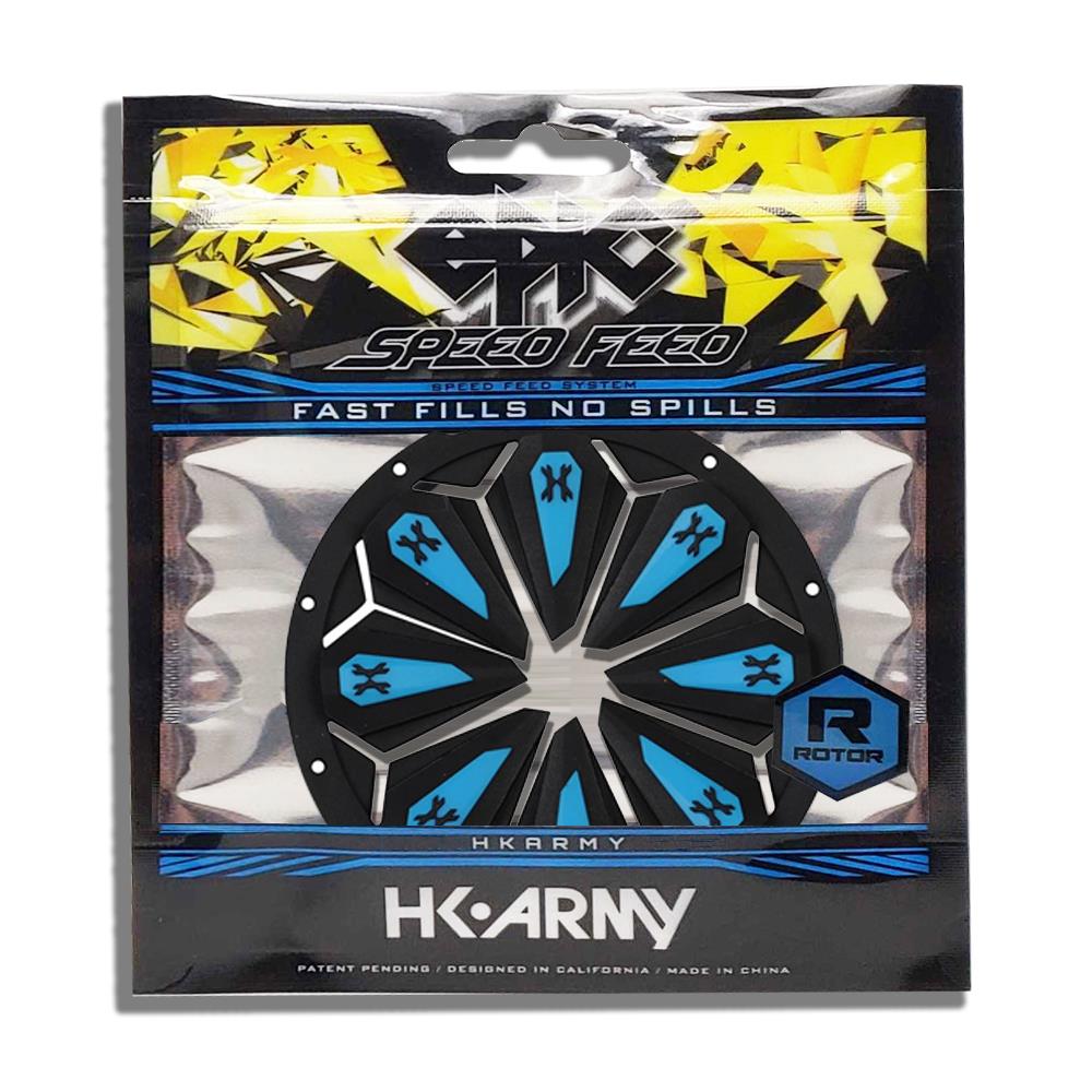 Dye LT-R Electronic Paintball Loader with HK Army Epic Speed Feed