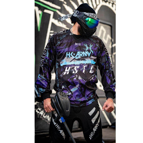 HK Army HSTL Line Padded Paintball Jersey - Arctic - PaintballDeals.com