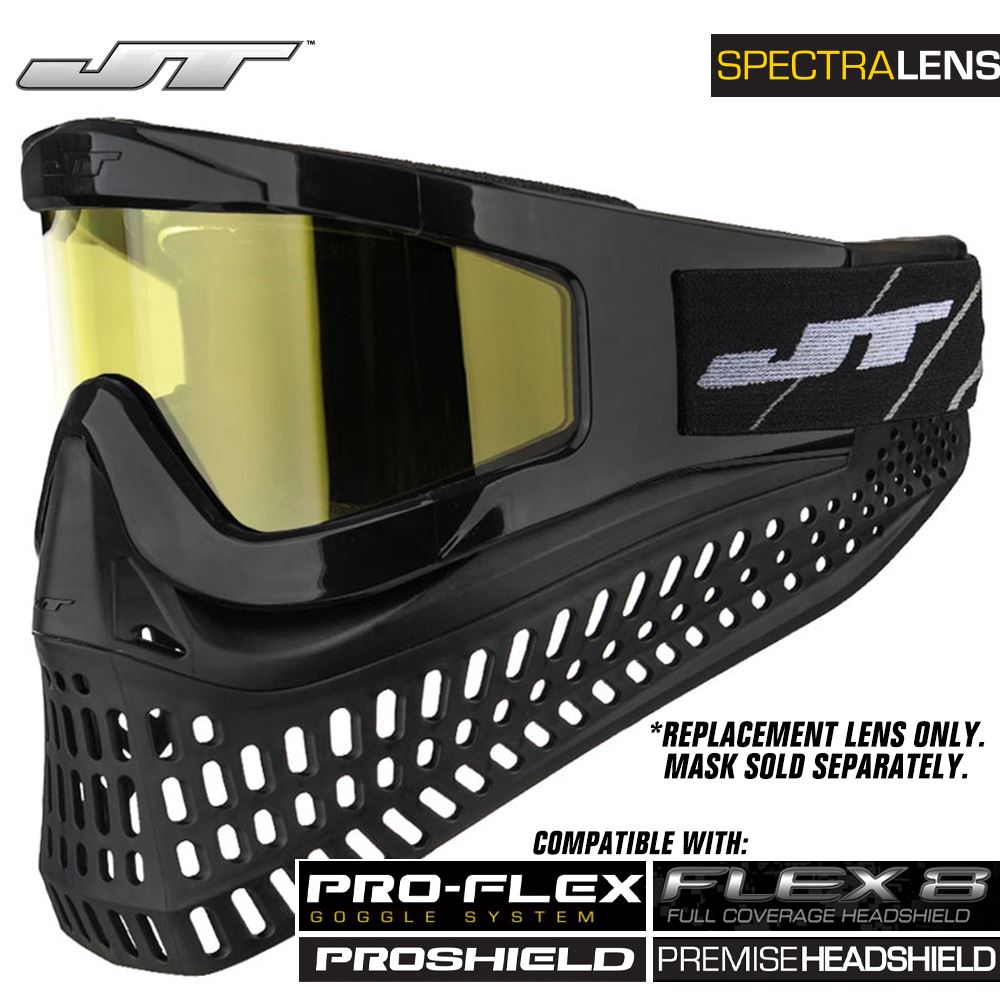 JT Spectra Paintball Mask Dual-Pane Thermal Replacement Lens