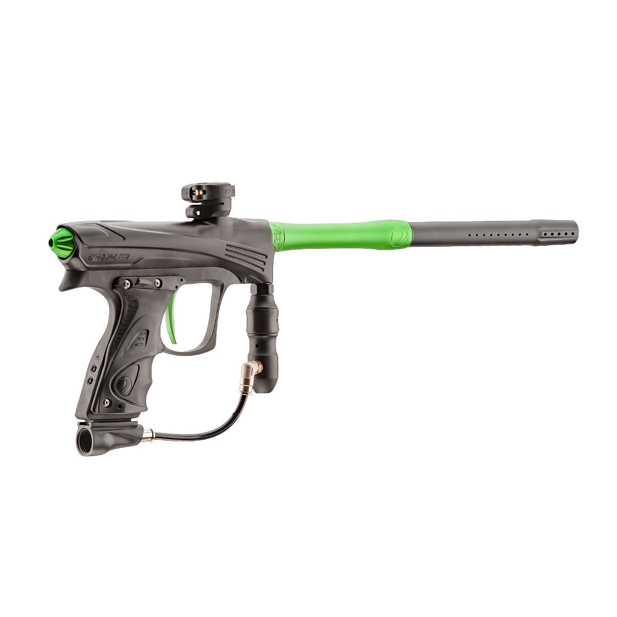 CLEARANCE Dye Rize CZR Electronic Paintball Gun Marker  - Black/Lime
