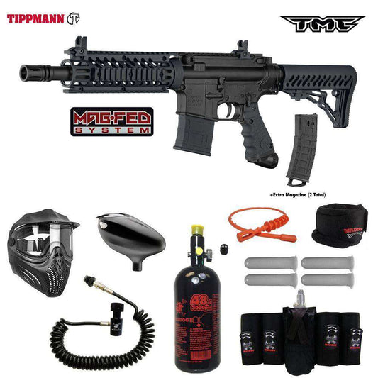 Tippmann TMC Package MAGFED  Elite Remote HPA Paintball Gun Kit