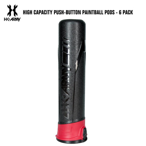 CLEARANCE HK Army High Capacity Push Button Paintball Pods - 6 Pack | OPEN BOX / DAMAGED PACKAGING