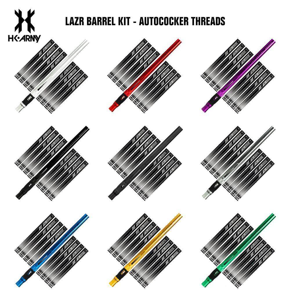 HK Army LAZR Paintball Barrel Kit - Autococker Threads - PaintballDeals.com