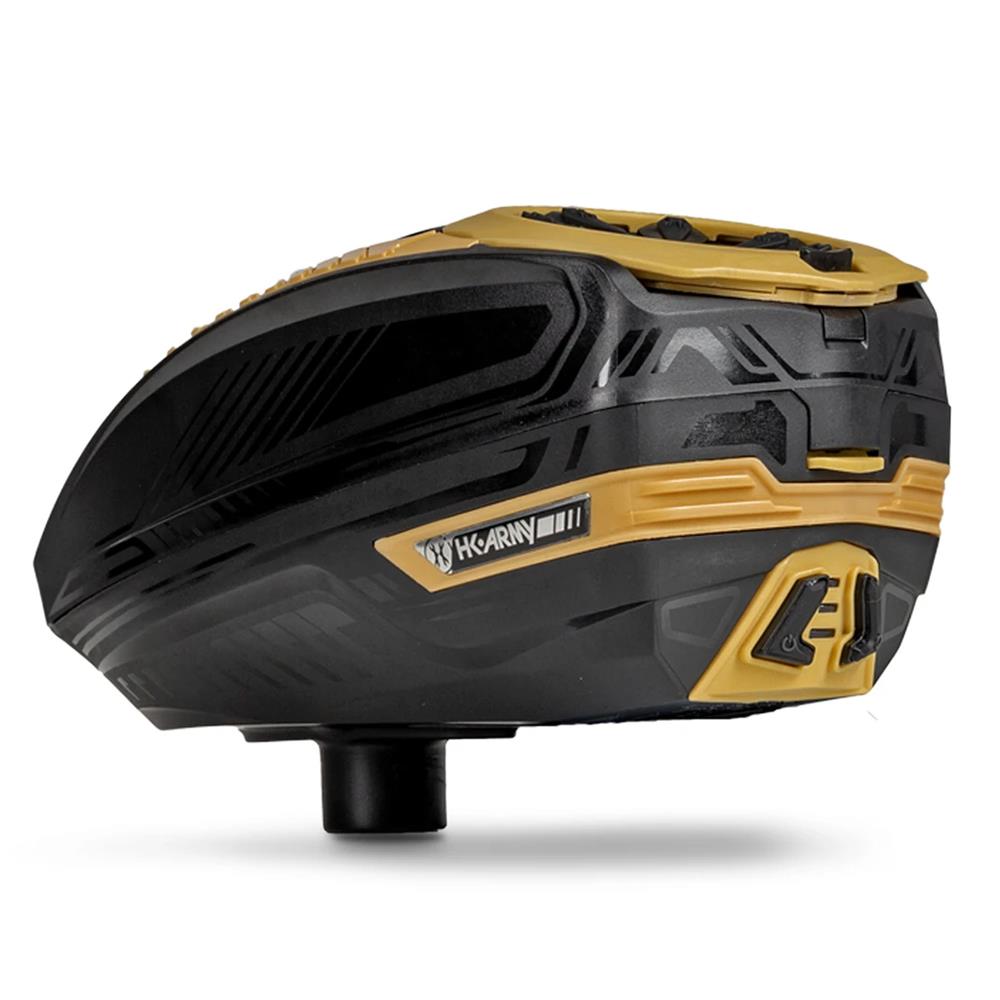 CLEARANCE HK Army TFX 3.0 Electronic Paintball Loader - 22+ BPS - Black/Gold