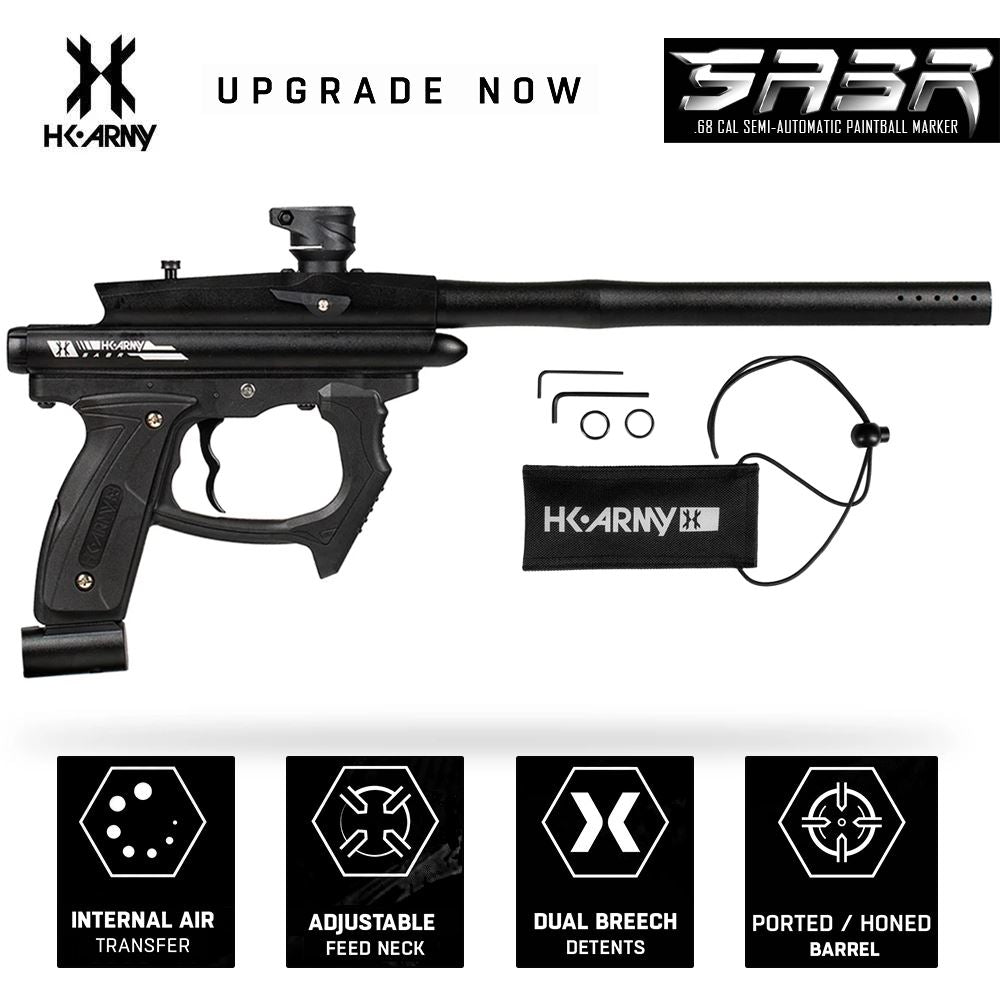 CLEARANCE HK Army SABR Paintball Gun - Marker Semi Auto .68 Cal - USED But NOT Abused