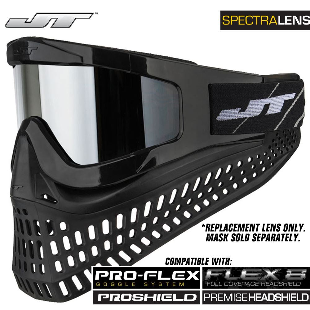 JT Spectra Paintball Mask Dual-Pane Thermal Replacement Lens - Clear, Masks  -  Canada