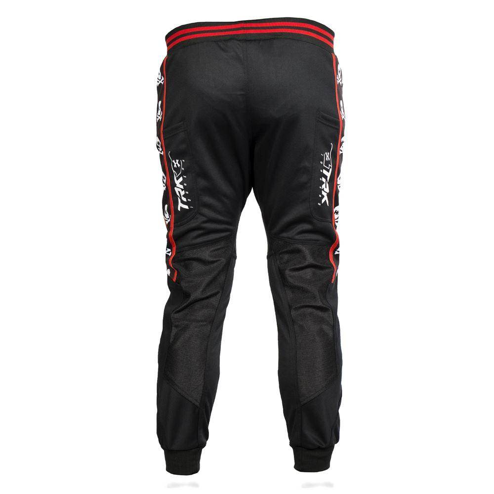 HK Army TRK Jogger Paintball Pants - Skulls Red - PaintballDeals.com