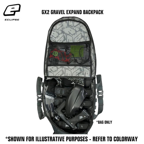 Planet Eclipse GX2 Gravel Paintball Expand Backpack Gearbag - Fighter Revolution