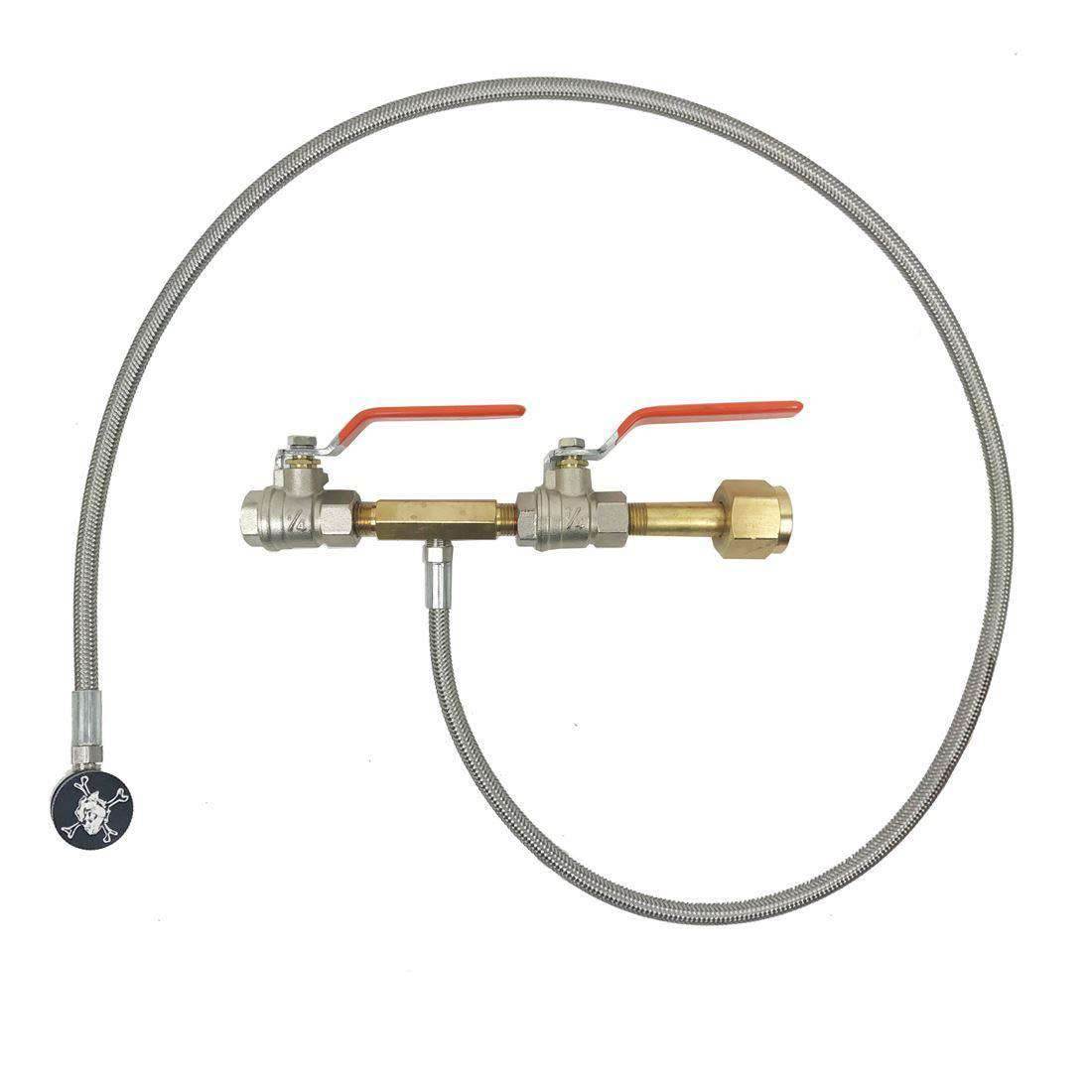 Maddog Paintball CO2 Fill Station, Dual Valve Bottle Refill for CO2 Tanks - OPEN BOX