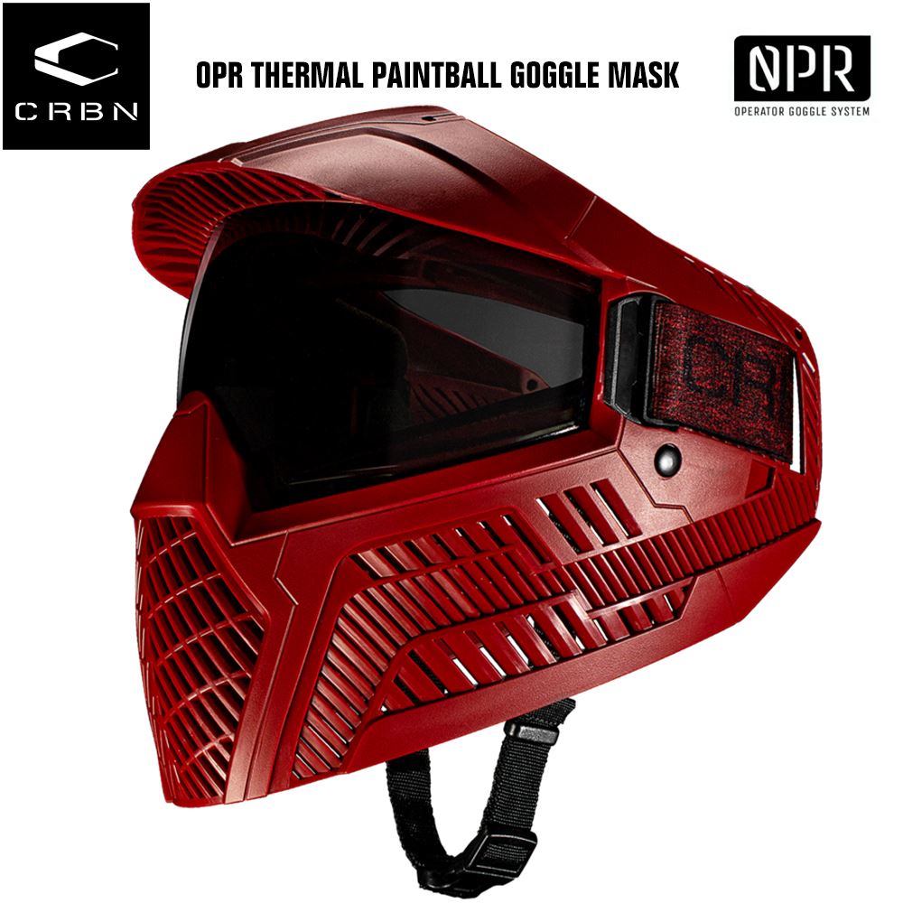 Carbon OPR Operator Thermal Paintball Goggles Mask