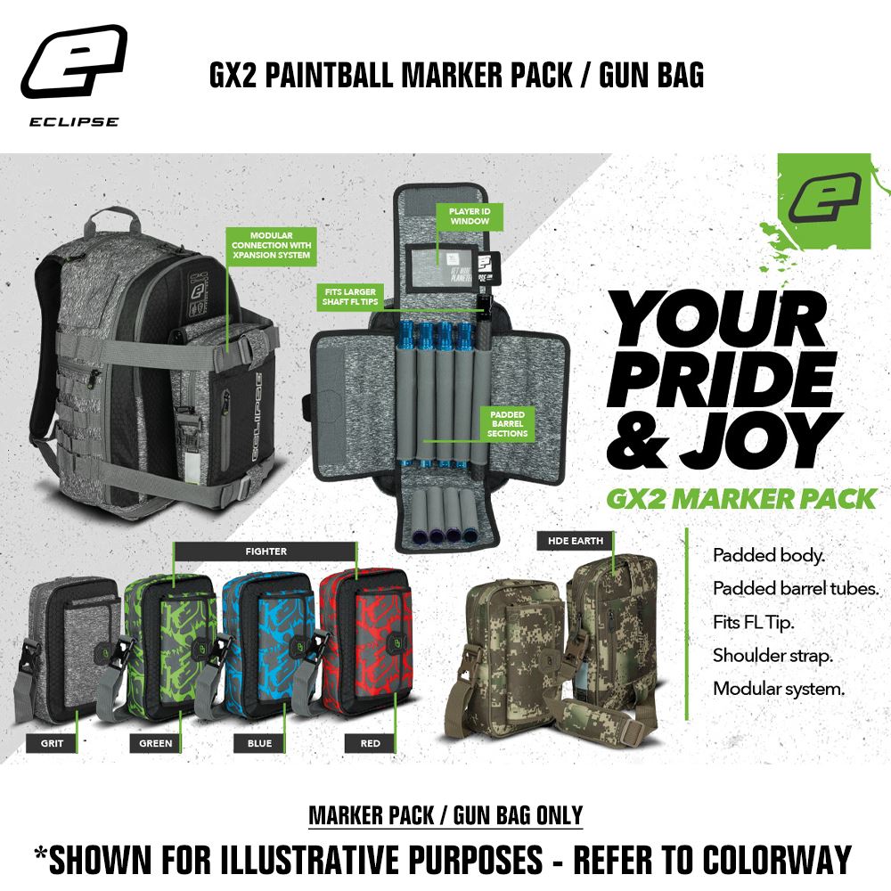 Planet Eclipse GX2 Paintball Marker Pack / Gun Bag