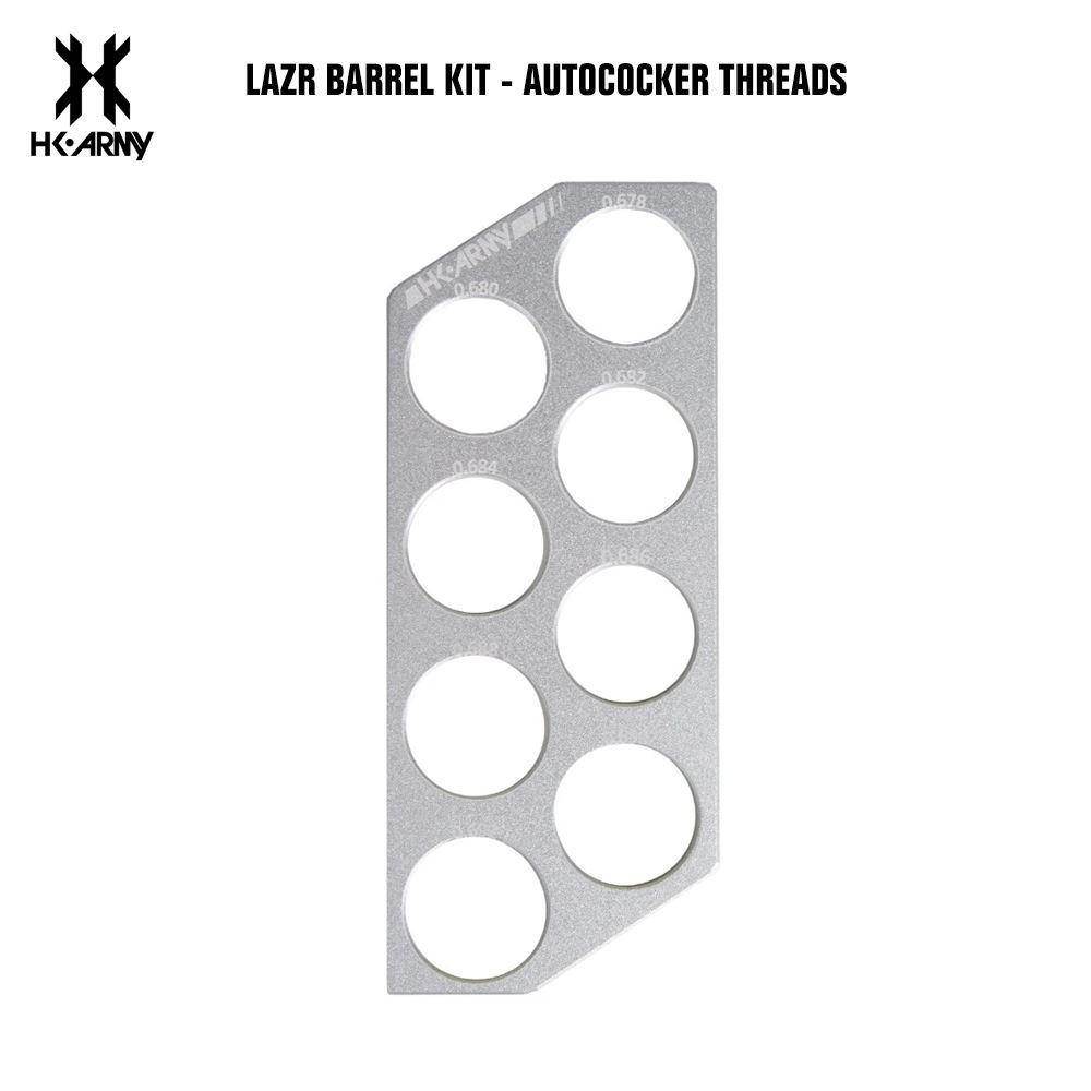 HK Army LAZR Paintball Barrel Kit - Autococker Threads - Black Inserts - PaintballDeals.com