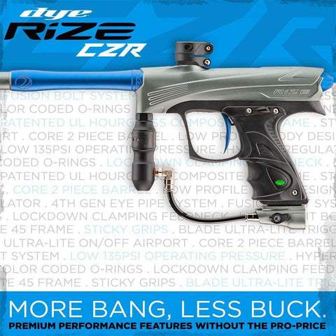Dye Rize CZR Corporal HPA Paintball Gun Package