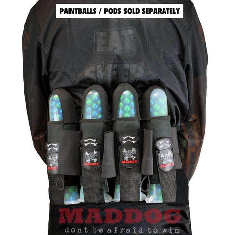Maddog Pro Paintball Harness Pod Vertical Holder Belt 3+2 4+3 5+12