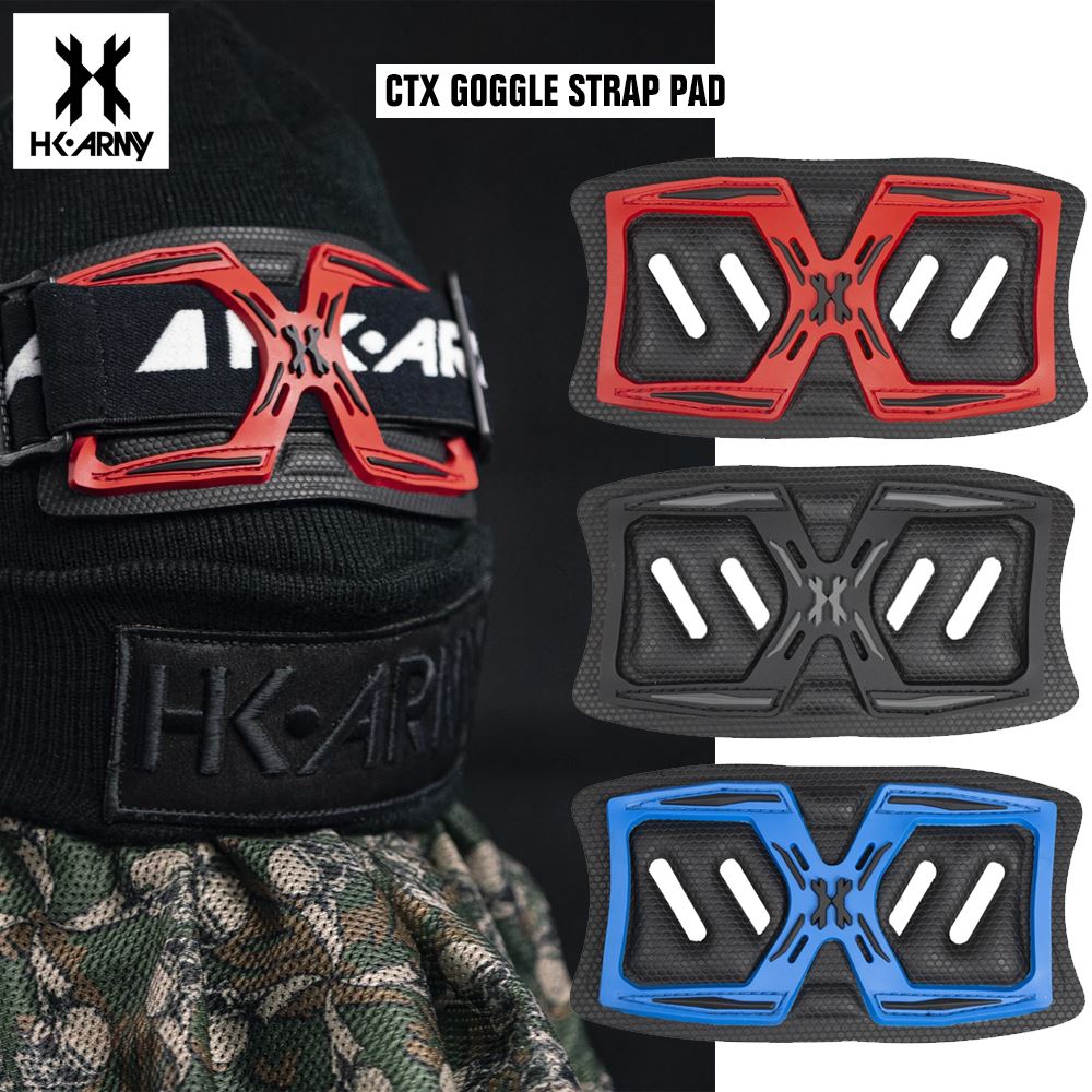 HK Army CTX Goggle Strap Headpad grey - MR Paintball Gear Canada