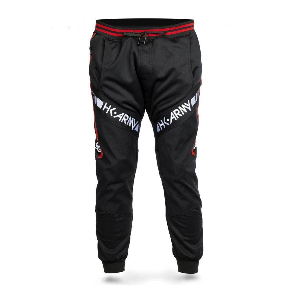 HK Army TRK Jogger Paintball Pants - Skulls Red - PaintballDeals.com