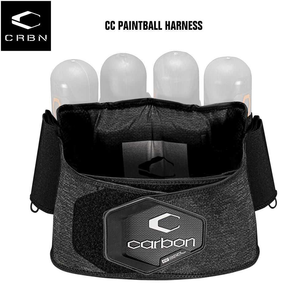 Carbon Paintball CC Paintball Harness Vertical Pod Holder