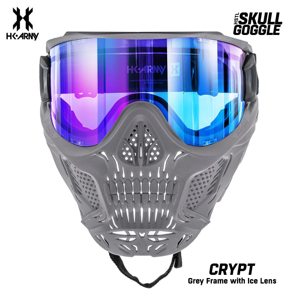 HK Army HSTL SKULL Goggle Paintball Airsoft Mask with Thermal Anti-Fog Lens