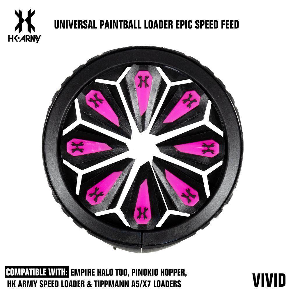HK Army Universal Paintball Loader Epic Speed Feed - Arctic - PaintballDeals.com