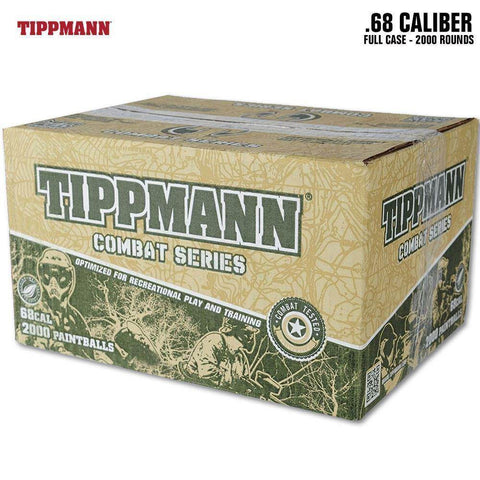 Tippmann Combat .68 Caliber Paintballs - Shell will Vary - Yellow Fill - PaintballDeals.com