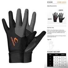 Carbon CRBN SC Full Finger Paintball Gloves - Black
