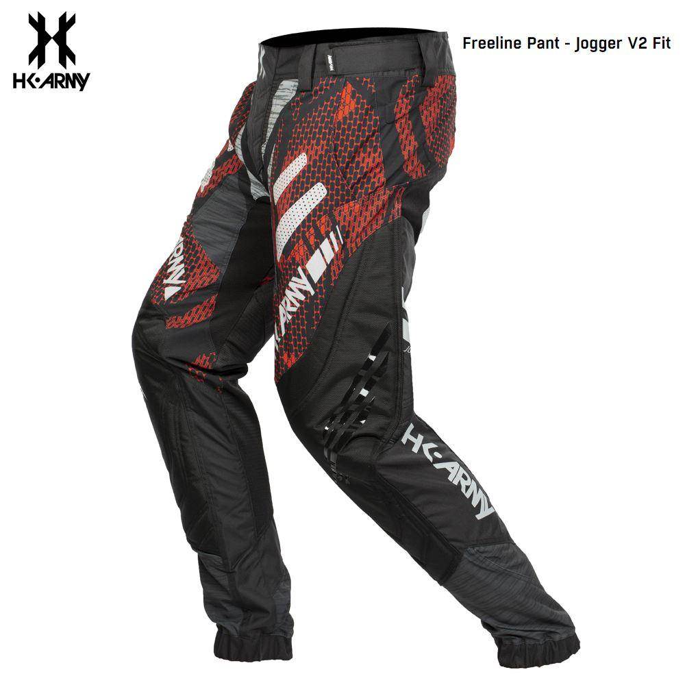 HK Army Freeline "V2 Jogger Fit" Paintball Pants - Fire - PaintballDeals.com