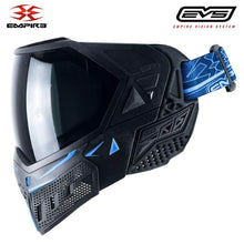 Empire EVS Thermal Paintball Mask - Black / Navy Blue - PaintballDeals.com
