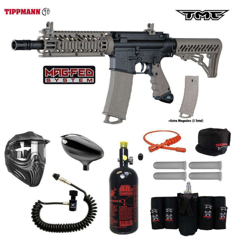 Tippmann TMC Package MAGFED  Elite Remote HPA Paintball Gun Kit