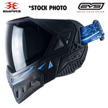 Clearance - Empire EVS Thermal Paintball Mask - Black / Navy Blue - OPEN BOX