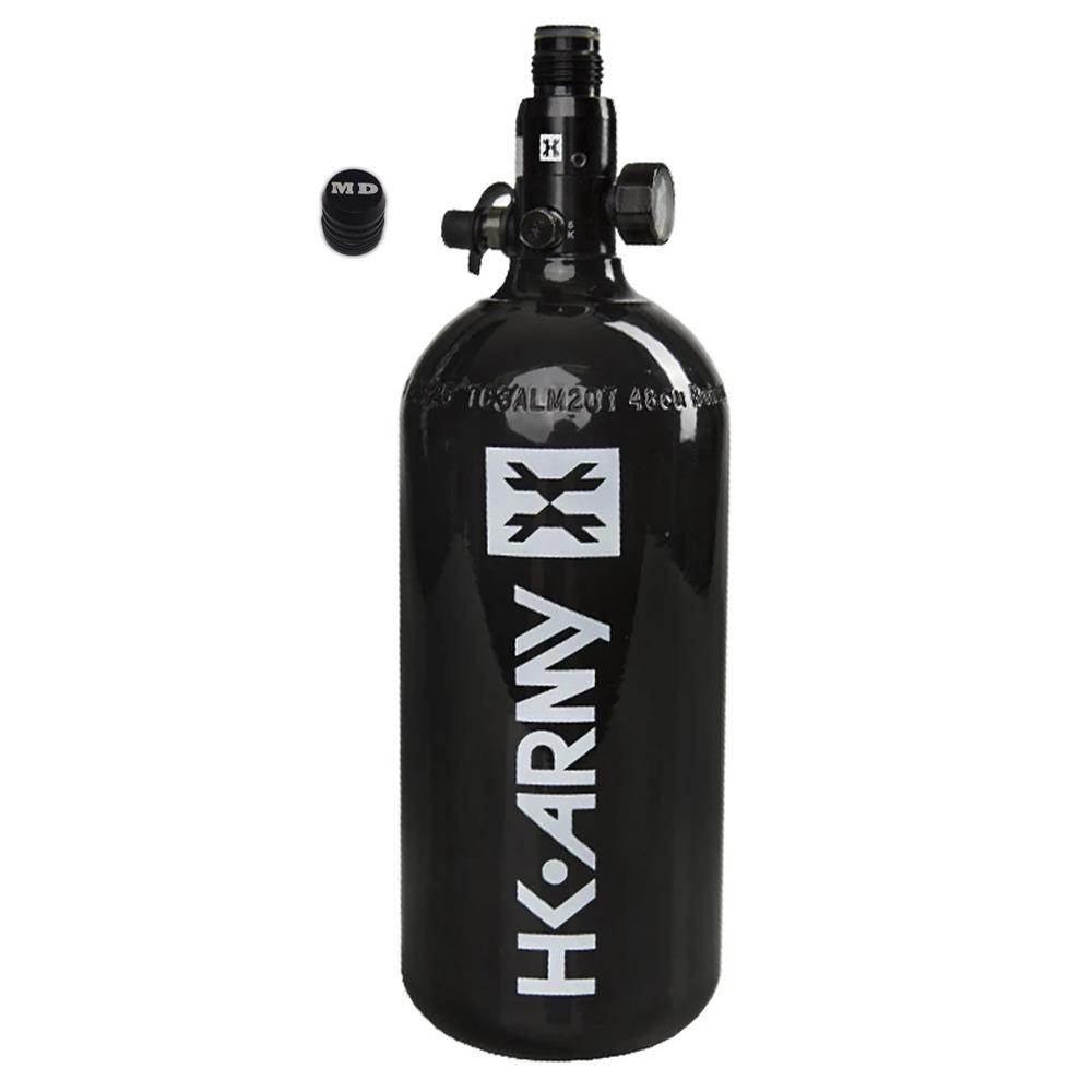 HK Army 48/3000 Aluminum Compressed Air HPA Paintball Tank - PaintballDeals.com