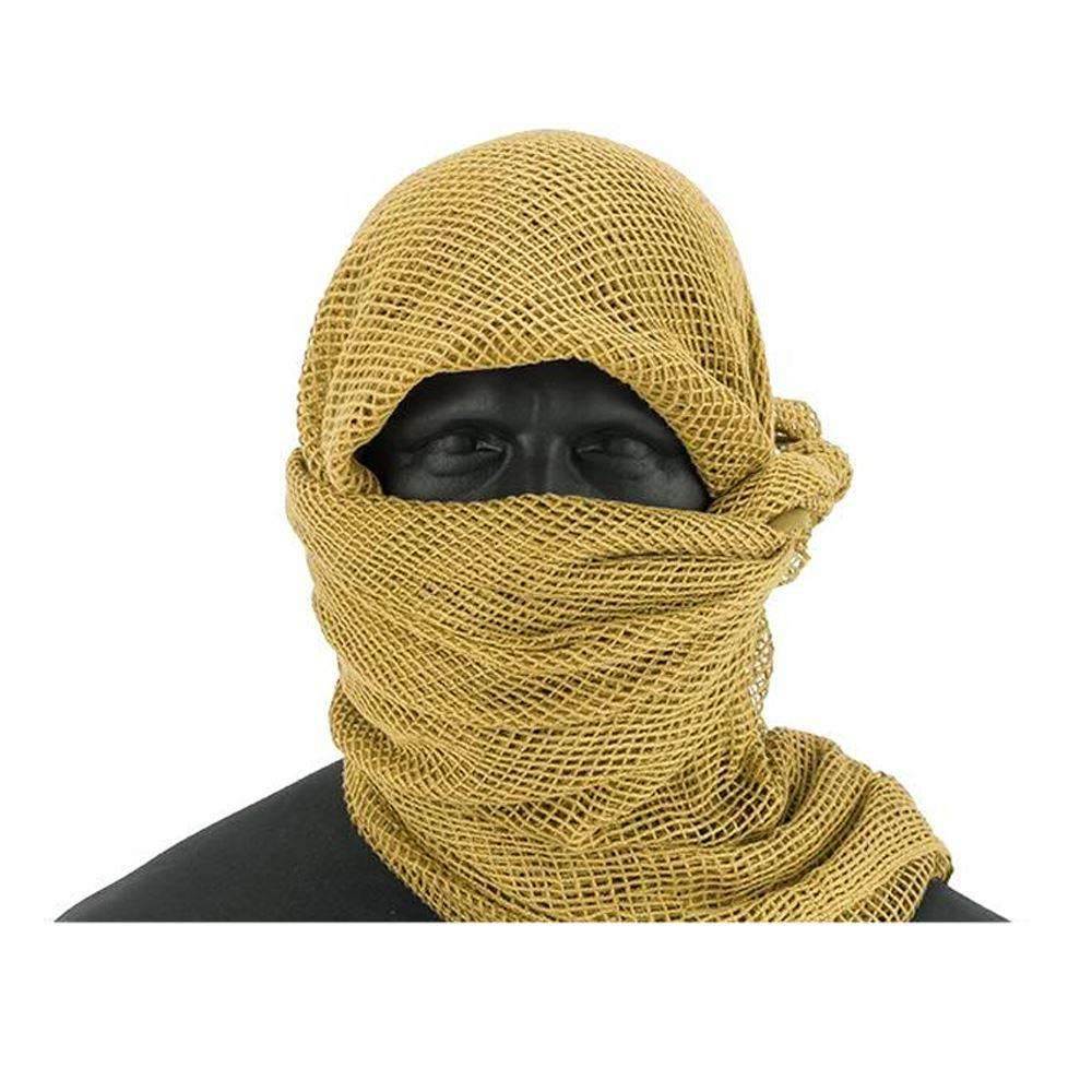 Zephyr Tactical Mesh Sniper Veil Desert Shemagh