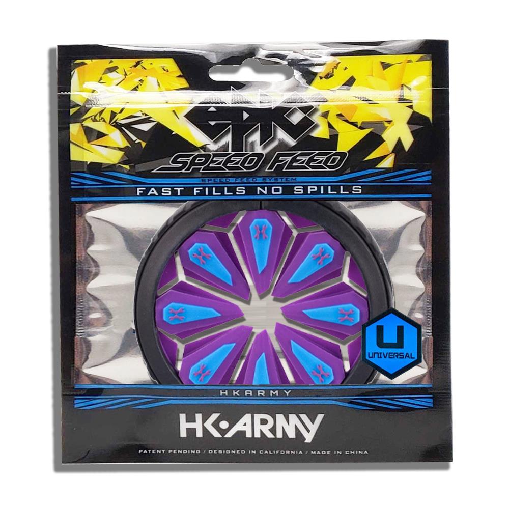 HK Army Speed Electronic Paintball Loader with Epic Speed Feed - 25+ BPS